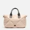Frances Valentine Elliot Tote Quilted Nylon Camel 2 Frances Valentine Elliot Tote Quilted Nylon Camel