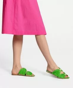 Frances Valentine Frenchie Sandal Soft Nappa Black