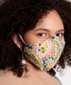 Frances Valentine Flat Mask Garden Print SALE