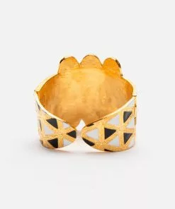 KJL Geometric Cuff Bracelet JEWELRY