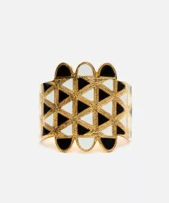 KJL Geometric Cuff Bracelet JEWELRY