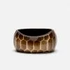 KJL Croc Embossed Bangle