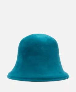 Frances Valentine McGraw Hat Petrol Blue APPAREL