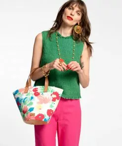 Frances Valentine Fanny Tote Hibiscus NEW ARRIVALS