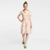 Frances Valentine Isabella Belted Dress Poppy APPAREL