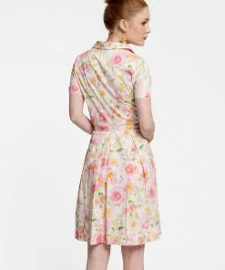 Frances Valentine Isabella Belted Dress Poppy APPAREL