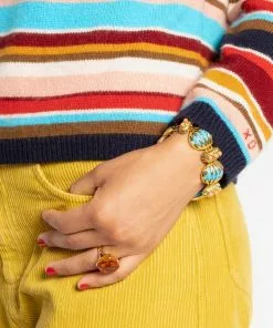 KJL Tangerine Gem Ring JEWELRY