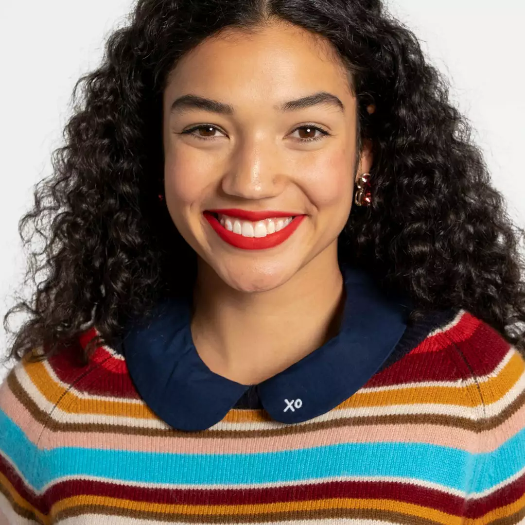 Frances Valentine Lou Peter Pan Collar Dickey Navy APPAREL 4 Frances Valentine Lou Peter Pan Collar Dickey Navy APPAREL