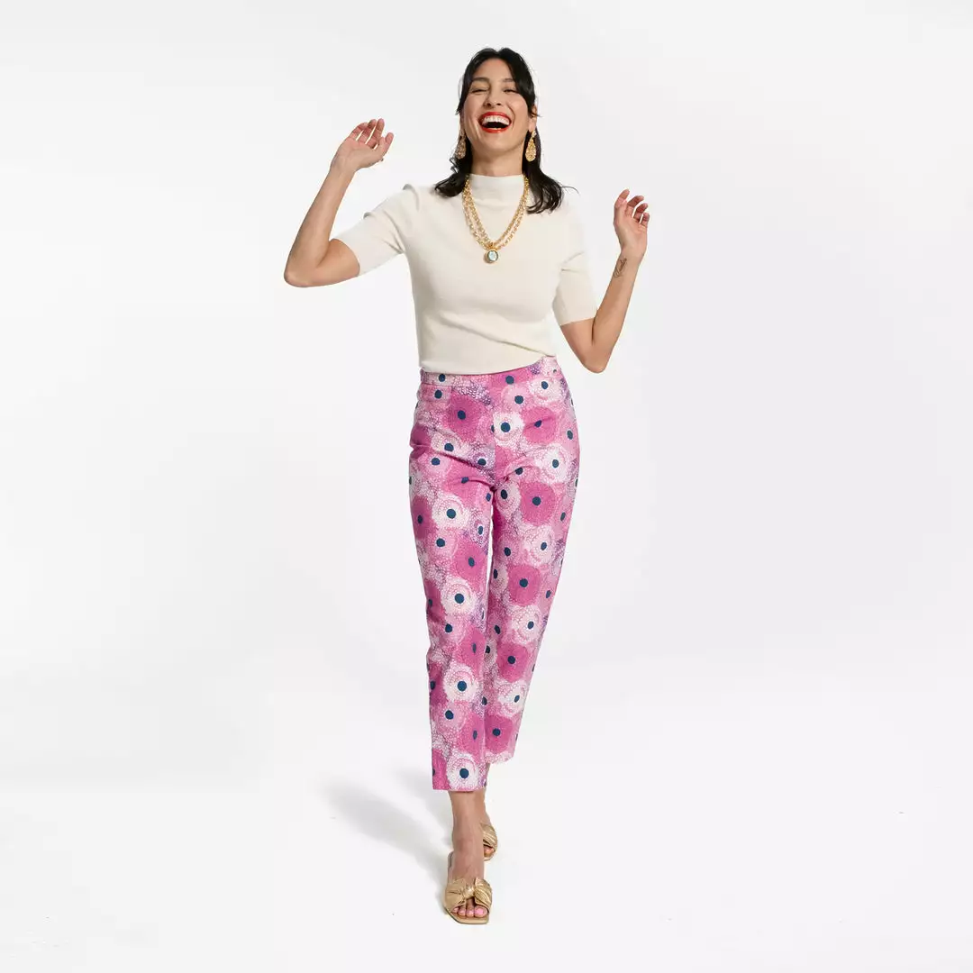 Frances Valentine Lucy Stretch Cotton Pant Barberton Daisy APPAREL 4 Frances Valentine Lucy Stretch Cotton Pant Barberton Daisy APPAREL