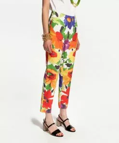 Frances Valentine APPAREL Lucy Stretch Cotton Pant Floral Explosion 11 Frances Valentine APPAREL Lucy Stretch Cotton Pant Floral Explosion
