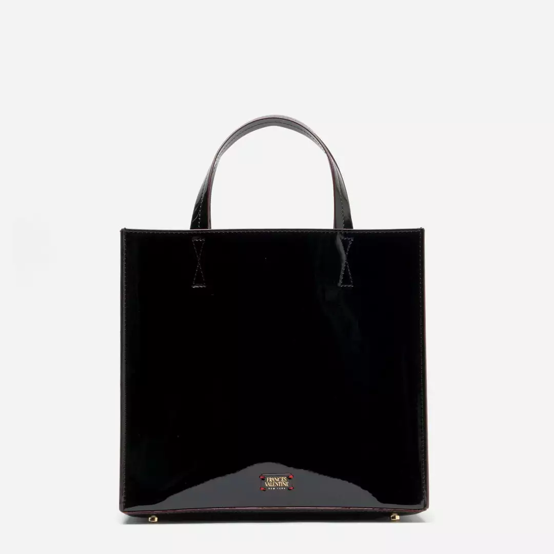Frances Valentine HANDBAGS Margo Tote Vegan Leather Black 3 Frances Valentine HANDBAGS Margo Tote Vegan Leather Black