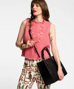 Frances Valentine Margo Tote Tumbled Leather Black 9 Frances Valentine Margo Tote Tumbled Leather Black