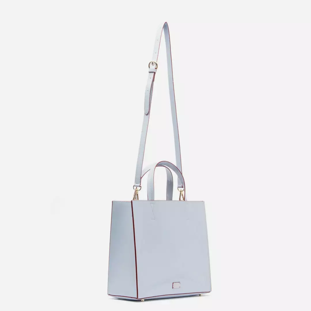 Frances Valentine Margo Tote Vegan Leather Starlight Blue HANDBAGS 6 Frances Valentine Margo Tote Vegan Leather Starlight Blue HANDBAGS