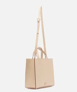 Frances Valentine HANDBAGS Margo Tote Vegan Leather Shifting Sand