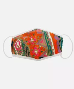Frances Valentine SALE Fitted Mask Paisley Print