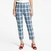 Frances Valentine Plaid Petrie Pant Blue NEW ARRIVALS 2 Frances Valentine Plaid Petrie Pant Blue NEW ARRIVALS