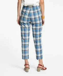 Frances Valentine Plaid Petrie Pant Blue NEW ARRIVALS 7 Frances Valentine Plaid Petrie Pant Blue NEW ARRIVALS