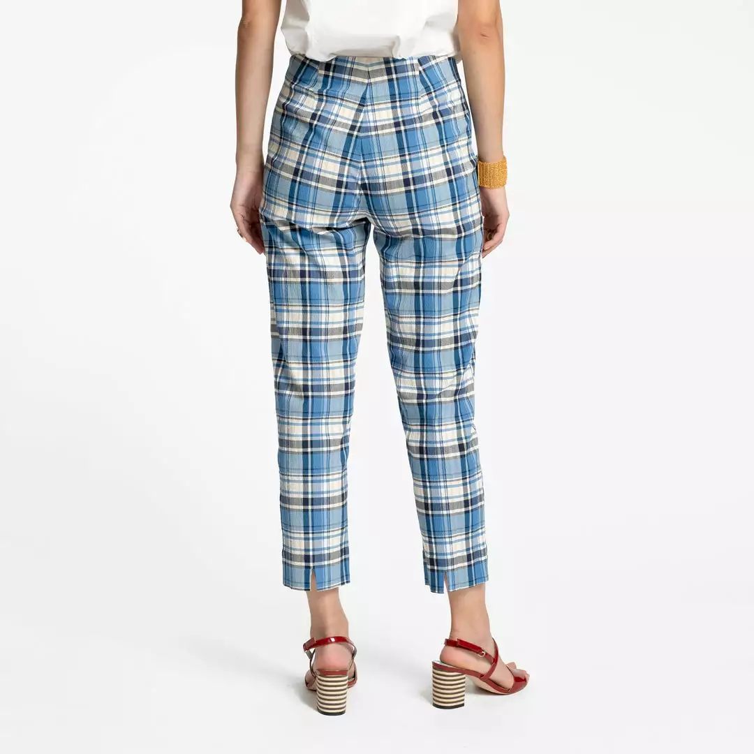 Frances Valentine Plaid Petrie Pant Blue NEW ARRIVALS 5 Frances Valentine Plaid Petrie Pant Blue NEW ARRIVALS