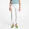 Frances Valentine FV Essentials Lucy Stretch Cotton Pant White