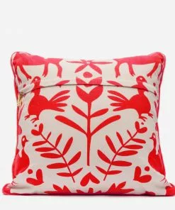 Frances Valentine Veracruz Throw Pillow Red Home Goods