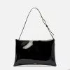Frances Valentine Pooch Shoulder Bag Vegan Leather Black 1 Frances Valentine Pooch Shoulder Bag Vegan Leather Black