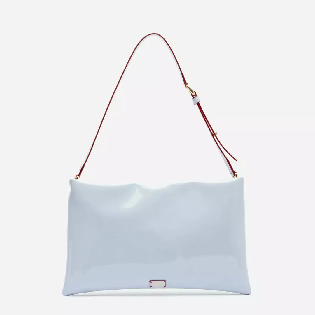 Frances Valentine HANDBAGS Pooch Shoulder Bag Vegan Leather Starlight Blue 3 Frances Valentine HANDBAGS Pooch Shoulder Bag Vegan Leather Starlight Blue