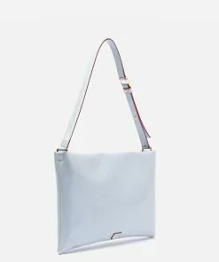 Frances Valentine HANDBAGS Pooch Shoulder Bag Vegan Leather Starlight Blue