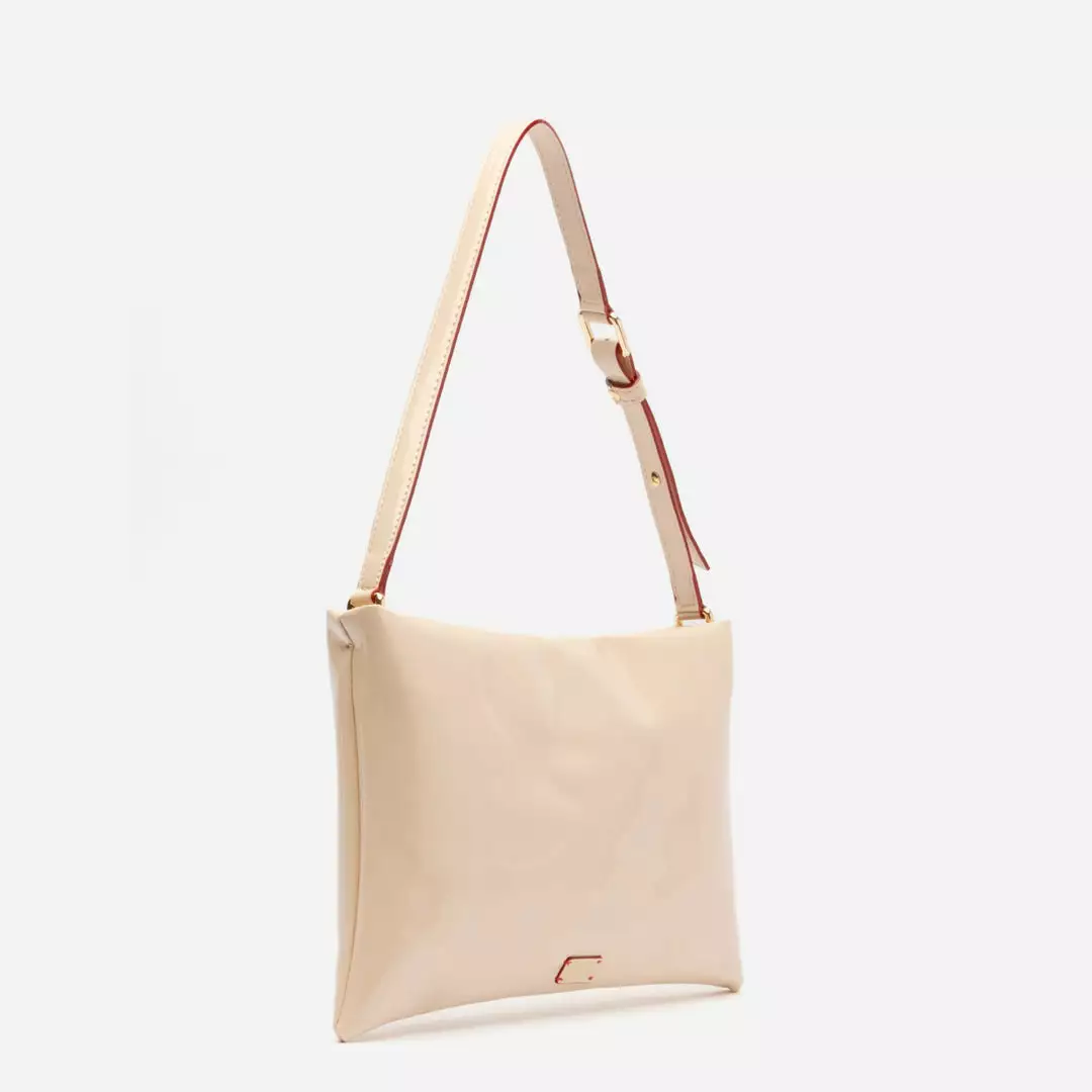 Frances Valentine Pooch Shoulder Bag Vegan Leather Shifting Sand 5 Frances Valentine Pooch Shoulder Bag Vegan Leather Shifting Sand