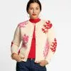 Frances Valentine Quince Floral Embroidery Cardi APPAREL