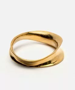 KJL Gold Pleat Bracelet JEWELRY