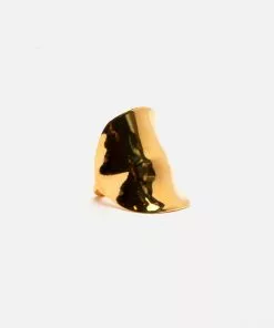 KJL JEWELRY Gold Ripple Ring