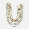KJL Multi Strand Teal Necklace