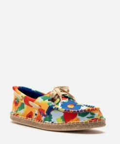 SeaStar Brands We Love Sea Star Riviera Boat Shoe Floral Explosion