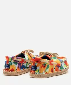 SeaStar Brands We Love Sea Star Riviera Boat Shoe Floral Explosion