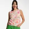 Frances Valentine Knit Shell Poppy APPAREL