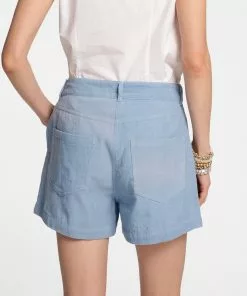 Frances Valentine Scottie Short Corduroy Light Blue NEW ARRIVALS