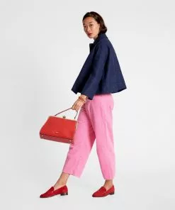 Frances Valentine Jane Corduroy Pant Pink FV Essentials
