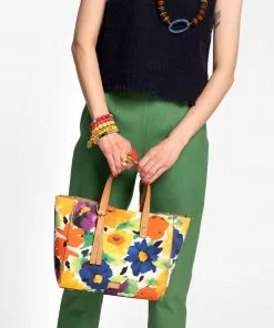 Frances Valentine Small Henry Tote Floral Explosion