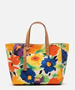 Frances Valentine Small Henry Tote Floral Explosion