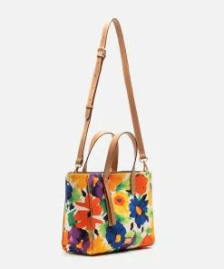 Frances Valentine Small Henry Tote Floral Explosion