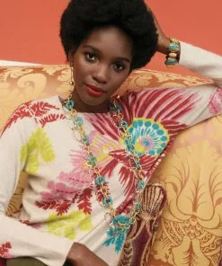 KJL Teal Orbit Bracelet JEWELRY