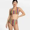 Frances Valentine Addy Two Piece Swimsuit Candy Stripe
