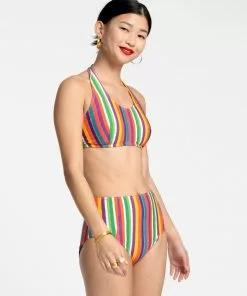 Frances Valentine Addy Two Piece Swimsuit Candy Stripe