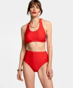 Frances Valentine NEW ARRIVALS Addy Two Piece Swimsuit Red
