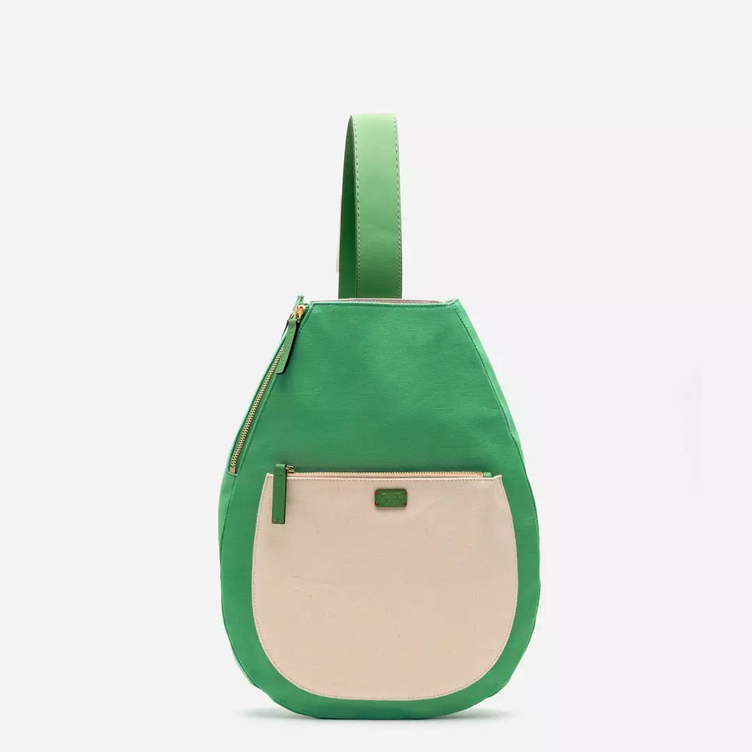 Frances Valentine Tennis Racquet Sling Green Multi 3 Frances Valentine Tennis Racquet Sling Green Multi