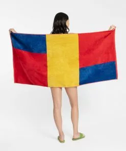 Frances Valentine Beach Towel Colorblock NEW ARRIVALS