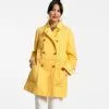 Frances Valentine APPAREL Trench Coat Yellow