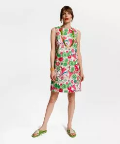 Frances Valentine Shift Dress Trumpet Floral