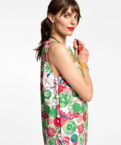 Frances Valentine Shift Dress Trumpet Floral