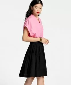 Frances Valentine V Neck Top Pink